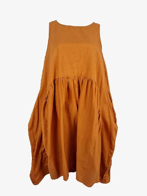 Gorman Cinnamon Mini Grid Sun Dress Size 10