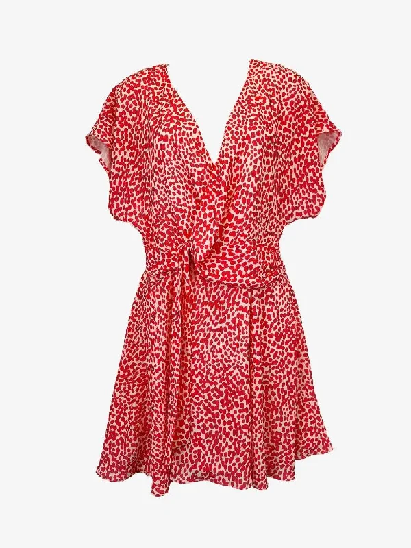 Tussah Spring Wrap Style Dress Size 10