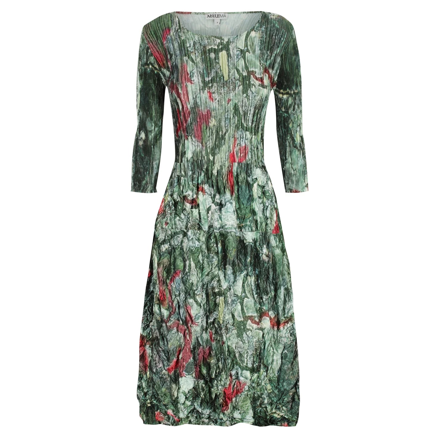 Alquema 3/4 Sleeve Smash Pocket Dress