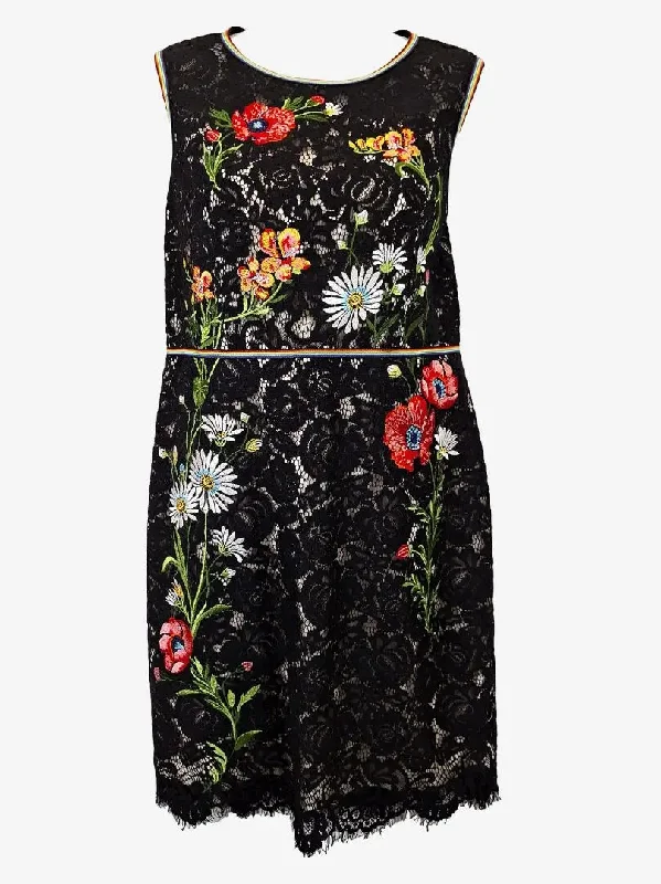 Mellow Mood Rainbow Garden Lace Spring Dress Size 12