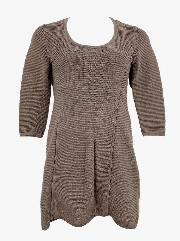 Pingpong Mushroom Panelled Stripe Dress Size M