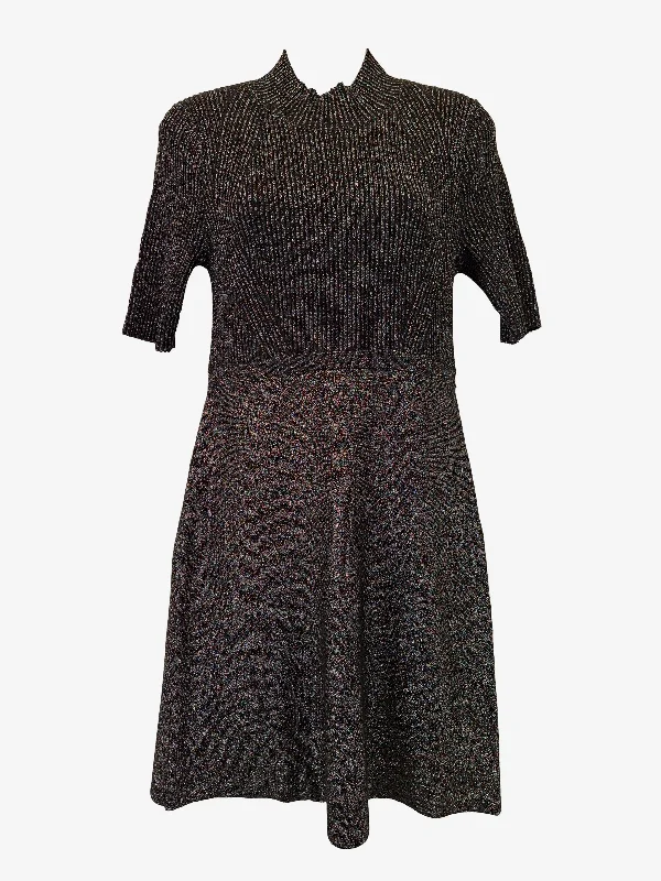Marcs Midnight Rainbow Shimmer Evening Dress Size M