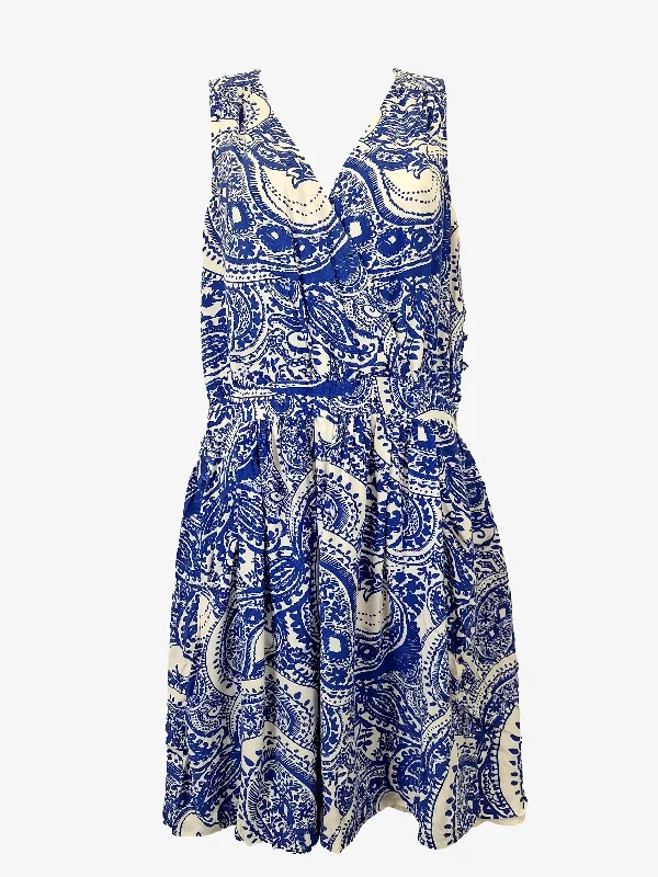 Reiss Mediterranean Holiday Cocktail Dress Size 10