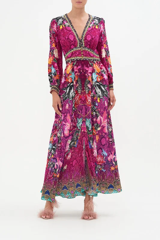 BUTTON DRESS WITH SHAPED WAISTBAND VISION OF VENOM