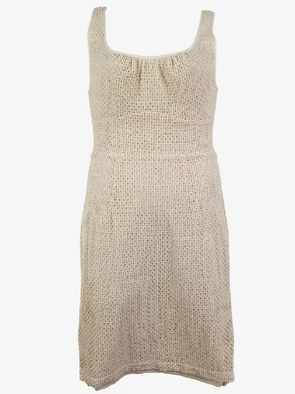 Katherine Classy Cream Eyelet Dress Size 12