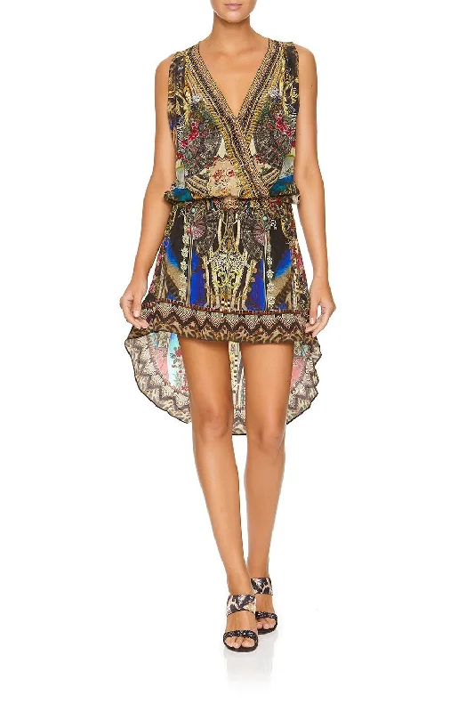CROSS OVER FRONT DRESS STRONGER TOGETHER