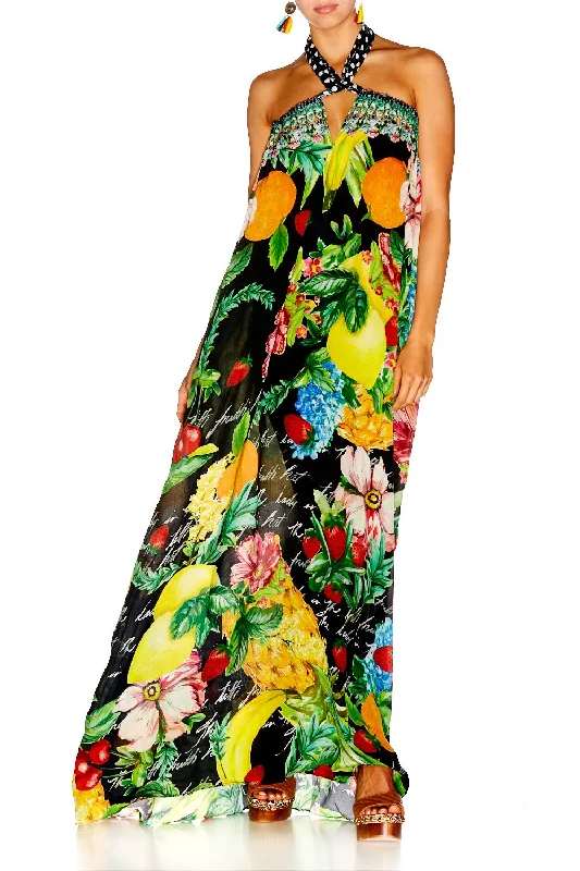 DRAWSTRING DRESS CALL ME CARMEN