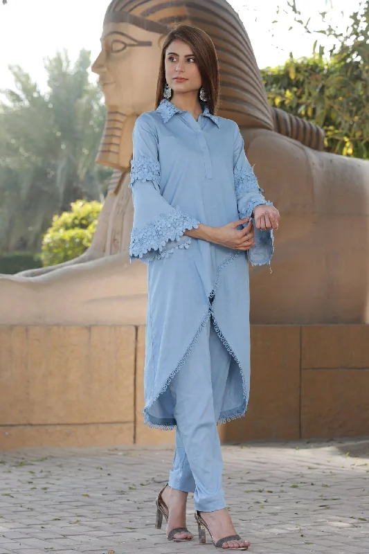 Denim Sky Blue Dress