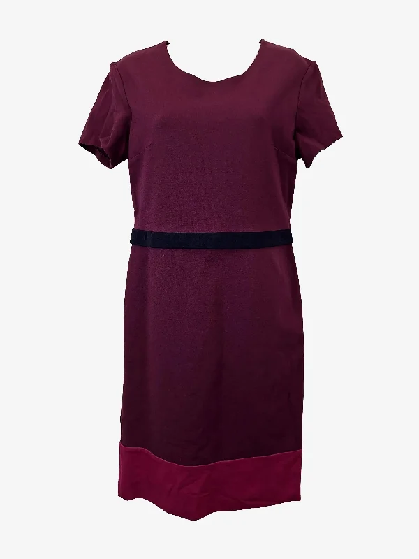 Karen Gee Classic Plum Work Dress Size M