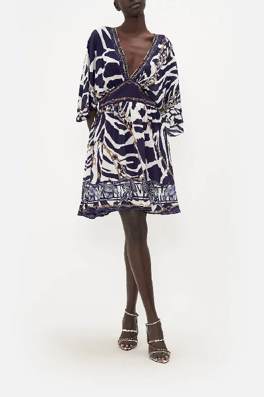 SHORT WAISTED DRESS WHERES YOUR HEAD AT