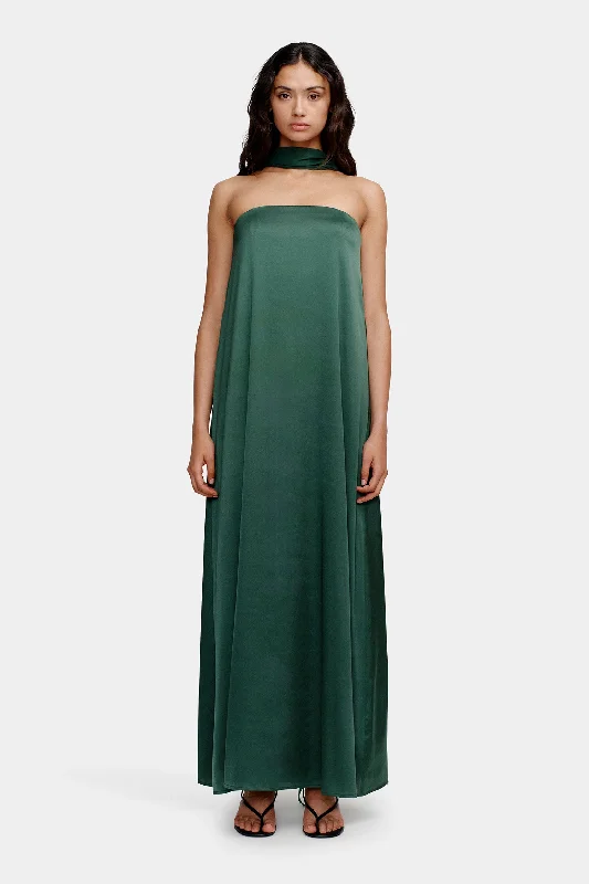 Ischia Dress Pine Green
