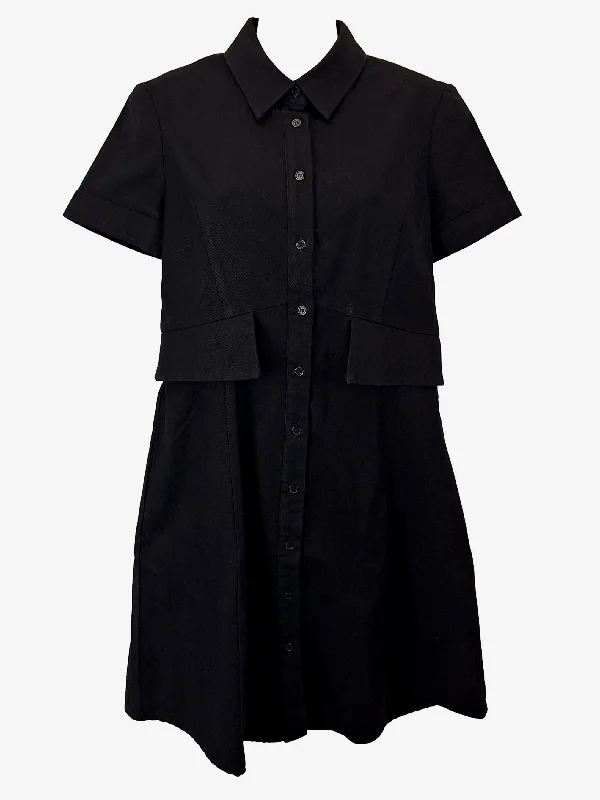 Cue Classy Structured Button Up Dress Size 10