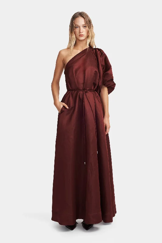 Carmen Dress Cabernet
