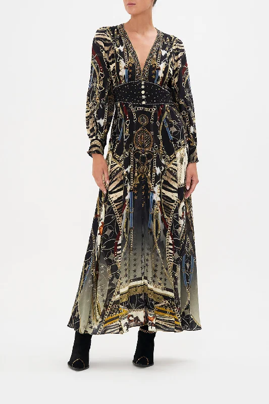 BUTTON DRESS WITH SHAPED WAISTBAND BOSS OF THE BRUMBIES