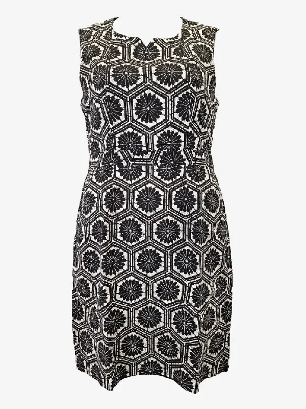 Jigsaw Classy Floral Tile Dress Size 12
