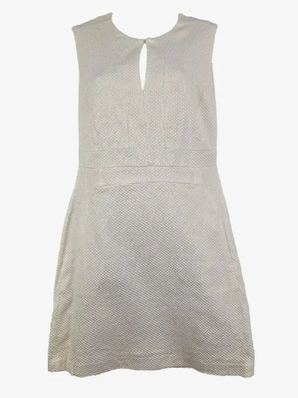 David Lawrence Textured Keyhole Office Dress Size 10
