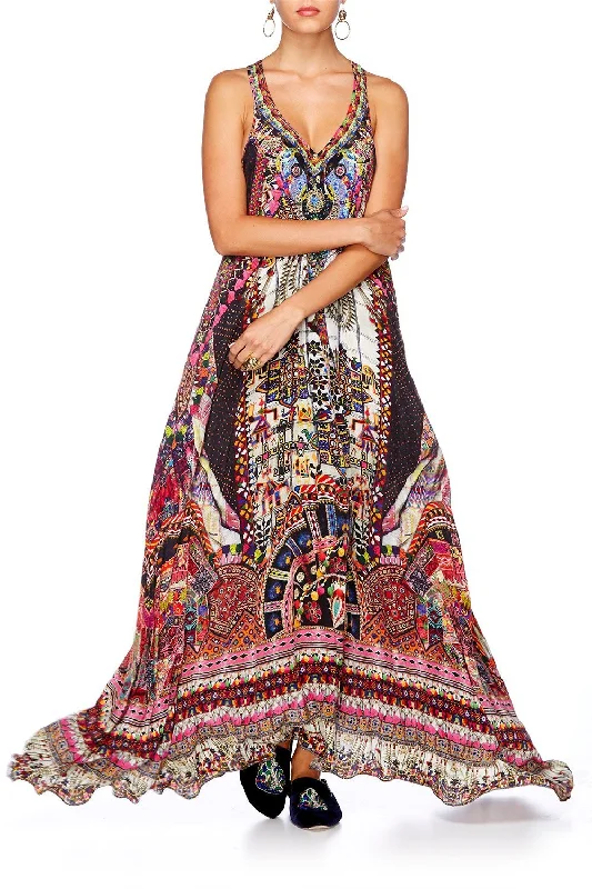 VNECK RACER BACK DRESS TINY DANCER