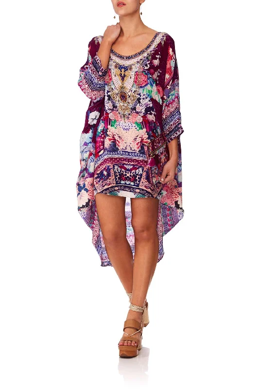 SCOOP BACK HEM DRESS LITTLE OSAKA GIRL