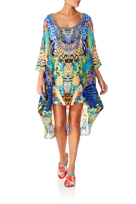 SCOOP BACK HEM DRESS SPACE COWGIRL