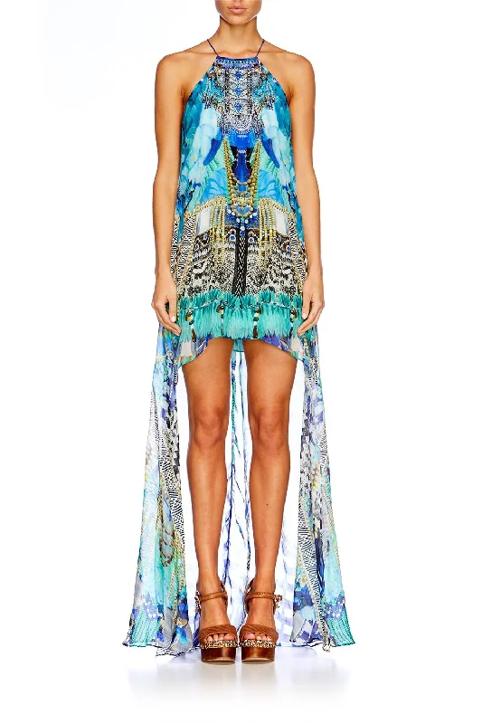 SHORT SHEER OVERLAY DRESS LEAVE ME WILD