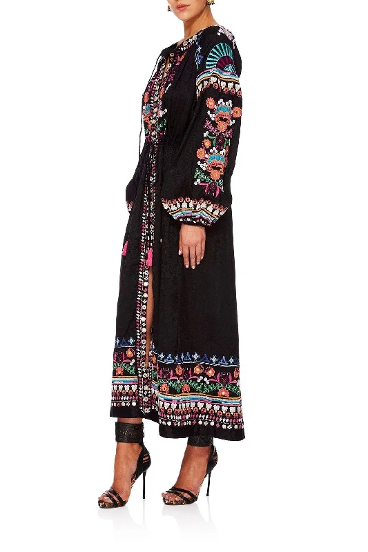 LOOSE FIT DRESS WITH TIE WAIST JAGGI'S KINGDOM