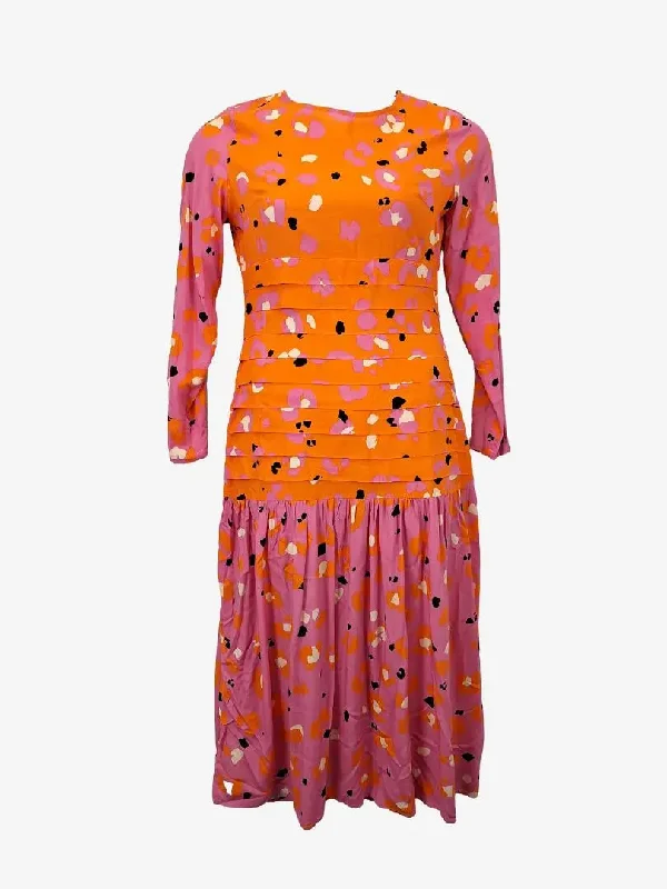 Never Fully Dressed Pleated Spring Dress Size 12
