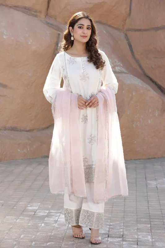 Linen White Dress
