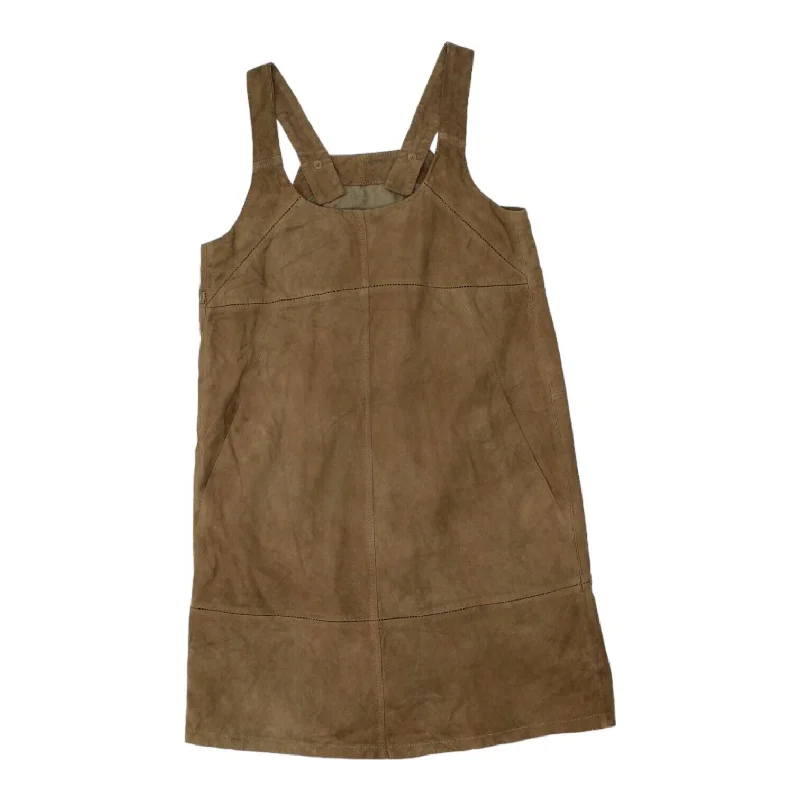 Sportmax Code Womens Brown Dungaree Dress | Vintage Luxury Designer VTG