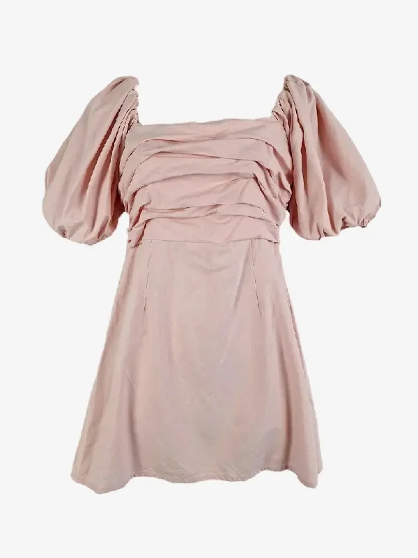 Dazie Baby Rose Puff Sleeve Cocktail Dress Size 10