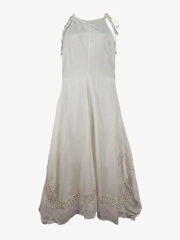 Witchery Angelic Lace Panelled Handkerchief Dress Size 12