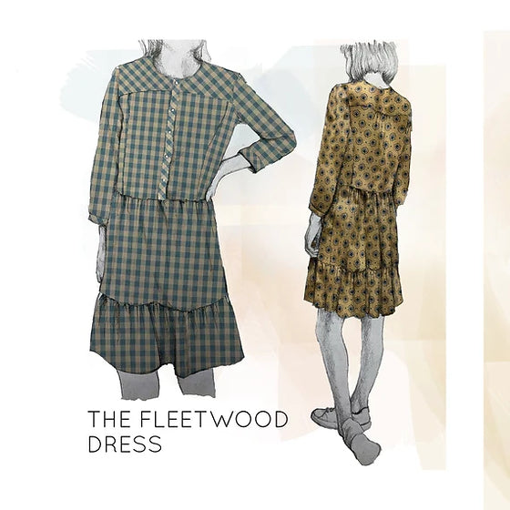 PDF Pattern - Fleetwood Dress | French Navy