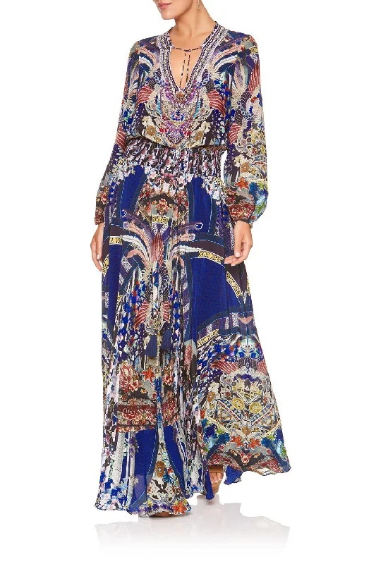 SHIRRED RELAXED FIT DRESS DARLING'S DESTINY