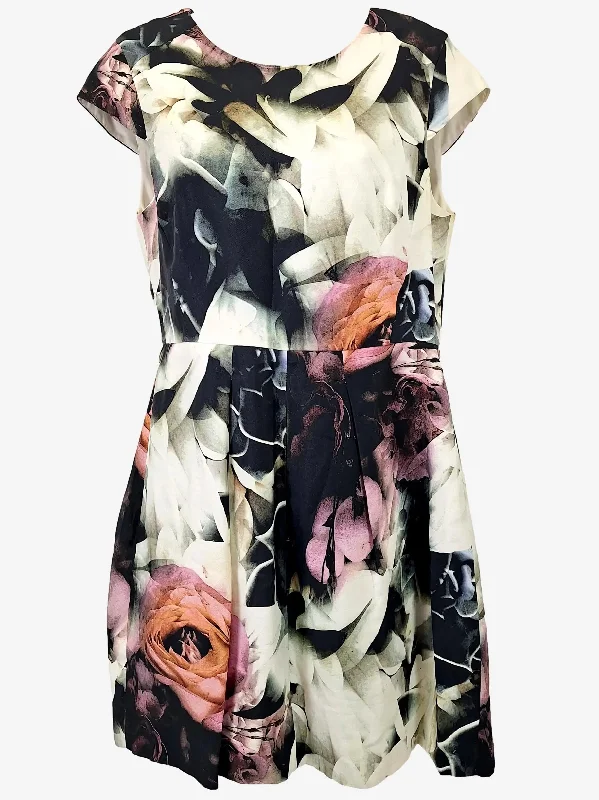 Marcs Structured Cap Sleeve Dress Size 10