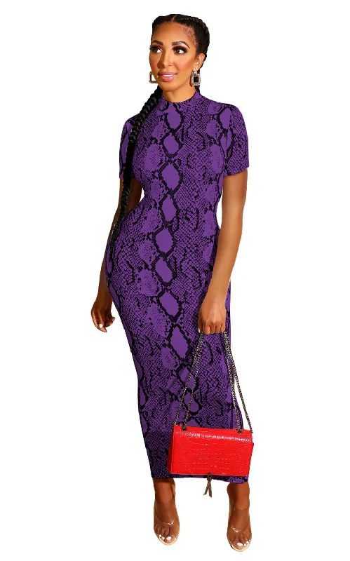 Purple short sleeve