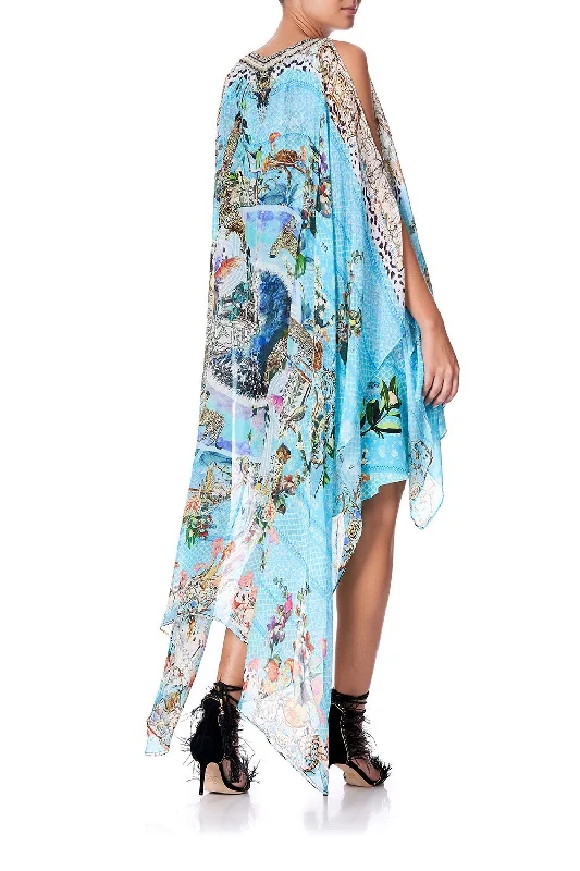 LONG SHEER OVERLAY DRESS GIRL FROM ST TROPEZ