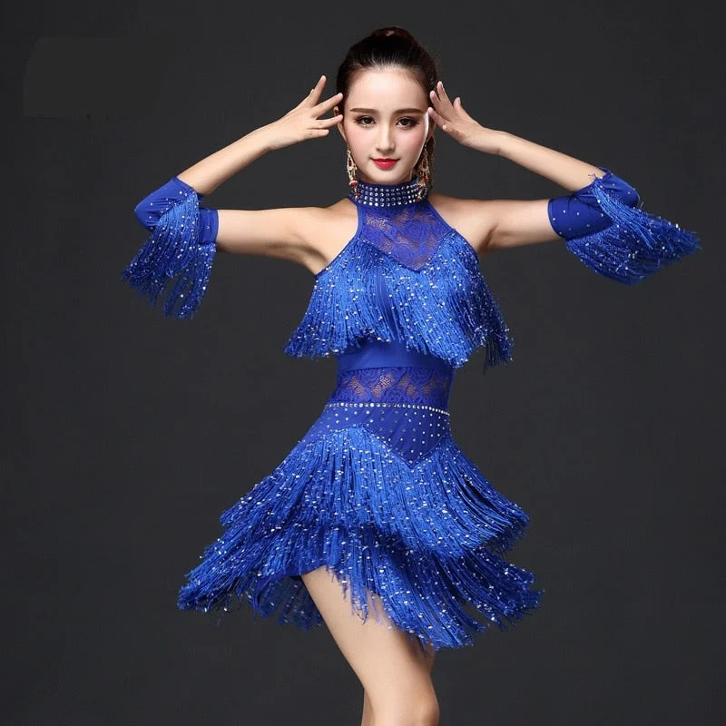 New Latin Dance Dress Women/Girls/Lady New Sexy Fringe Salsa/Ballroom/Tango/Cha Cha/Rumba/Samba/Latin Dresses For Dancing New Latin Dance Dress Women/Girls/Lady New Sexy Fringe Salsa/Ballroom/Tango/Cha Cha/Rumba/Samba/Latin Dresses For Dancing