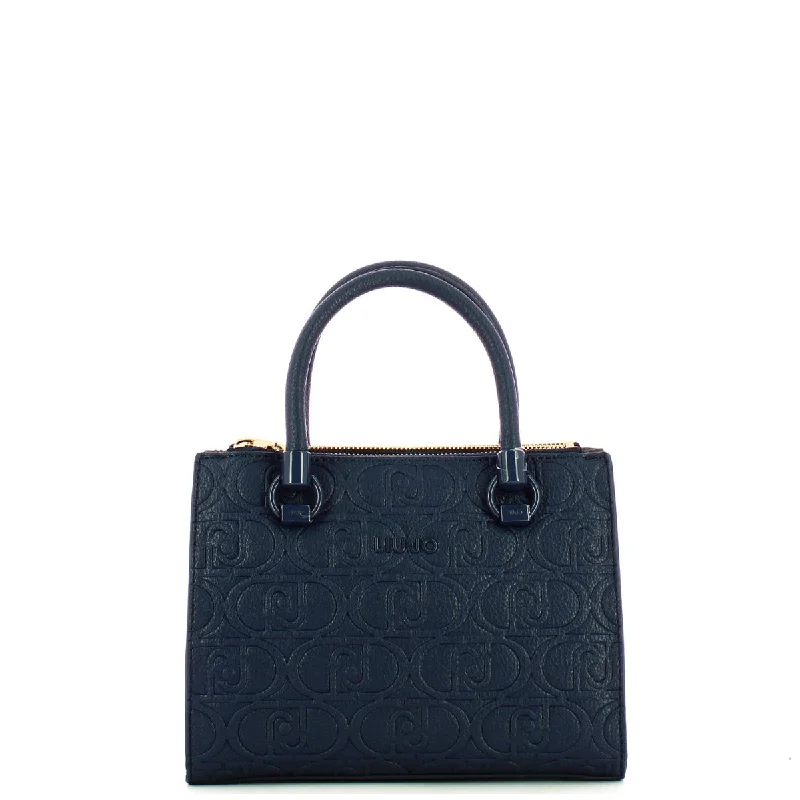 Liu Jo - Borsa a mano logata Dress Blue - AA4154E0003 - DRESS/BLUE