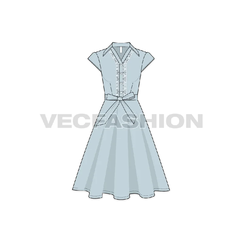Women's Retro Rockabilly Dress