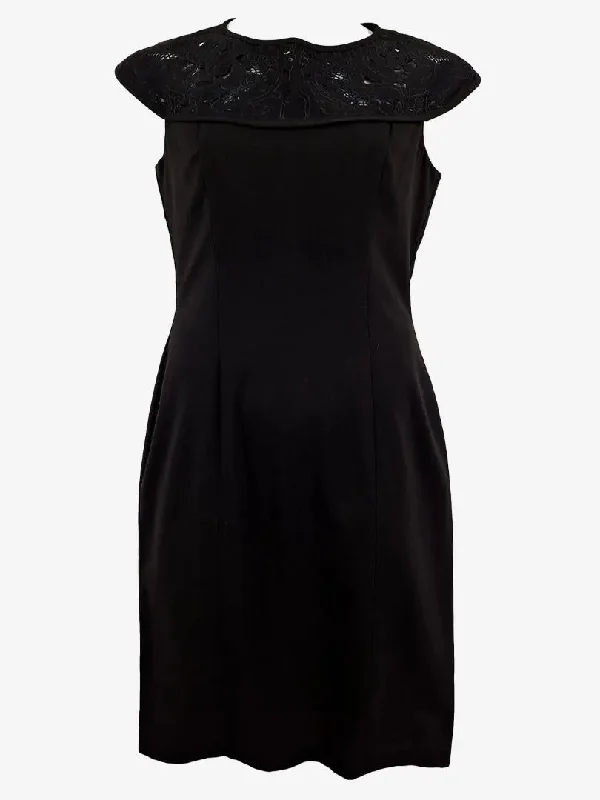 George Gross Lace Top Pencil Dress Size 12