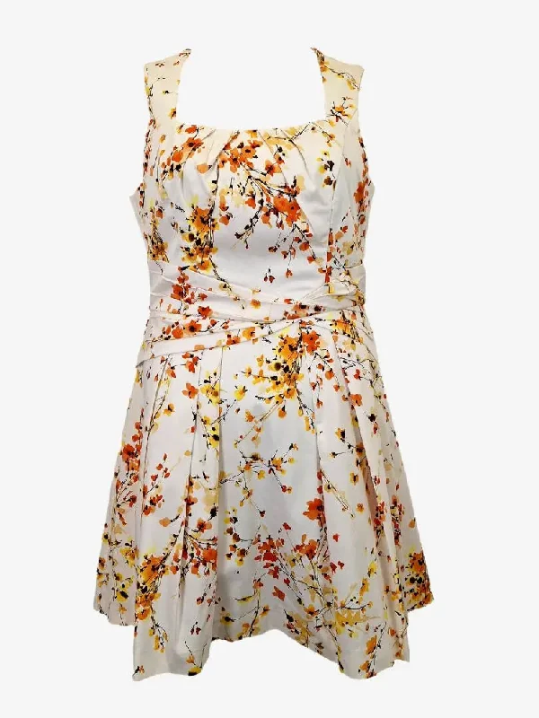 Cue Cherry Blossom Dress Size 12