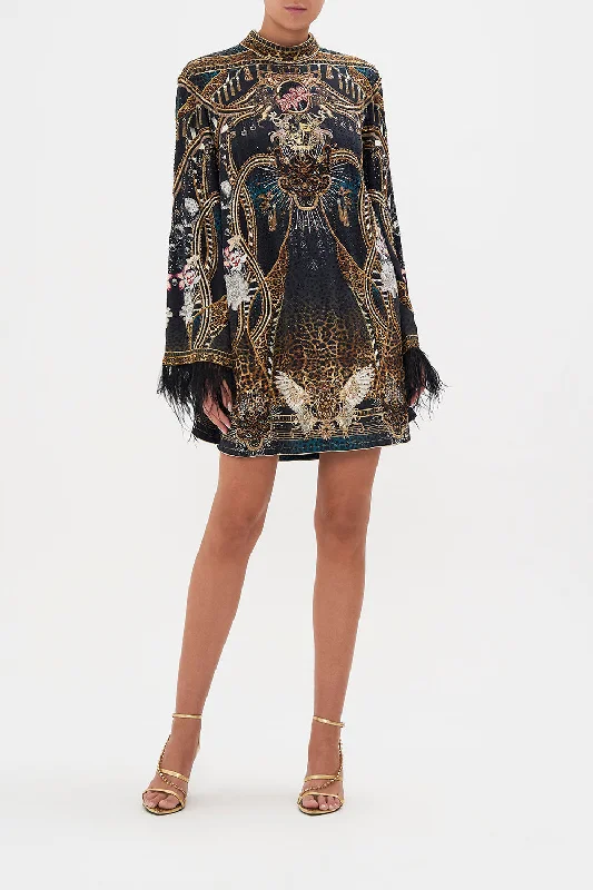 LONG SLEEVE SWING DRESS ROCKSTAR ROYALTY