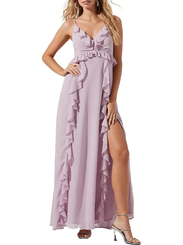 Adoria Womens Sleeveless Long Maxi Dress Elegant Pleated Maxi Dress