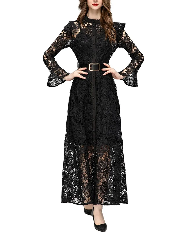 BURRYCO Maxi Dress Comfortable Casual Maxi Dress