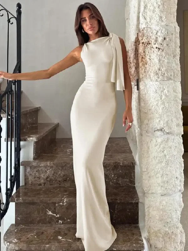 Lavi Luxe Bodycon Maxi Dress Comfortable Fitted Maxi Dress