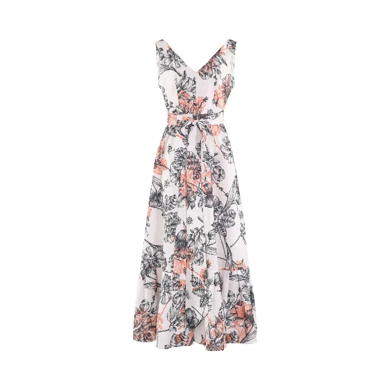 Leo Lin Women's Elodie Harmony Pint In Ming Maxi Dress Chic Sleeveless Maxi Dress