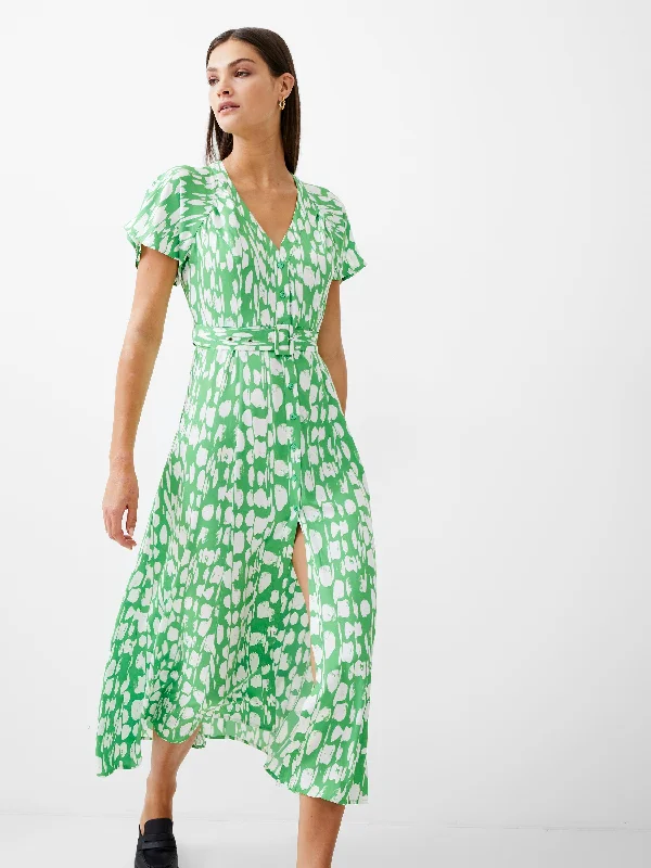 Riley Belted Maxi Dress Chic Summer Floral Maxi Dress