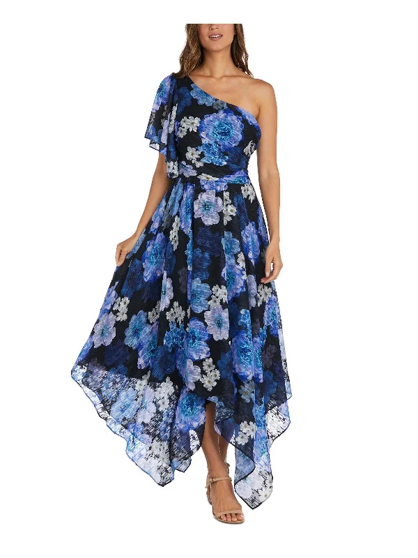 Womens Chiffon Metallic Maxi Dress Elegant Silk Maxi Dress