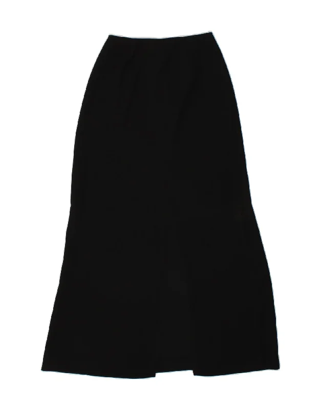 AVANT Womens Maxi Skirt IT 40 Small W24  Black corduroy skirt comfortable