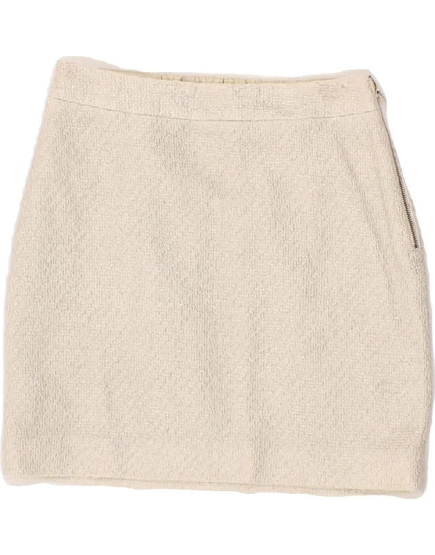 BANANA REPUBLIC Womens Petite Pencil Skirt US 00 2XS W26 Beige Cotton relaxed fit skirt BANANA REPUBLIC Womens Petite Pencil Skirt US 00 2XS W26 Beige Cotton relaxed fit skirt