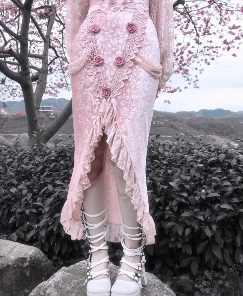 pink velvet mermaid SK